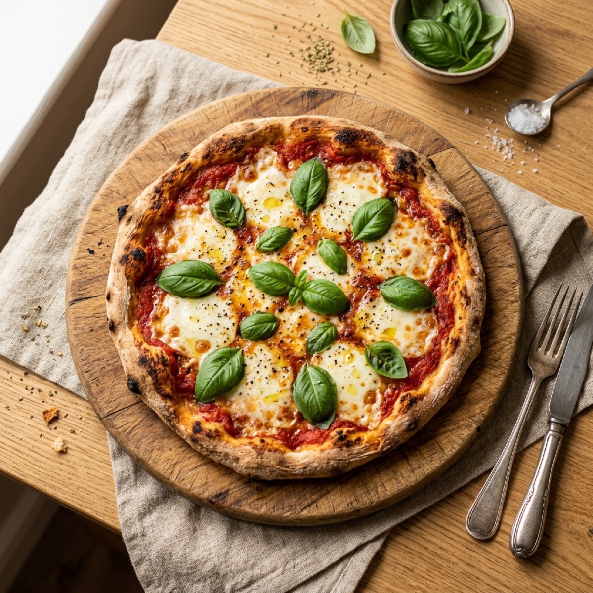 Glutenfreier Pizzaboden